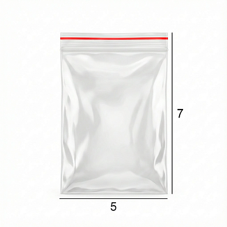 Saquinho Zip Lock 7 x 5 - N1