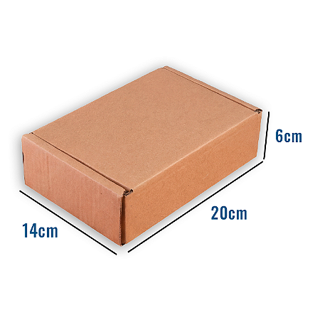 Caixa de Papelão N1 - 20 x 14 x 6