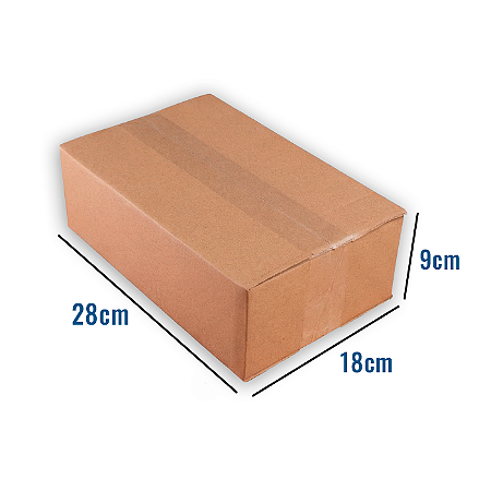 Caixa de Papelão N2 - 28 x 18 x 9