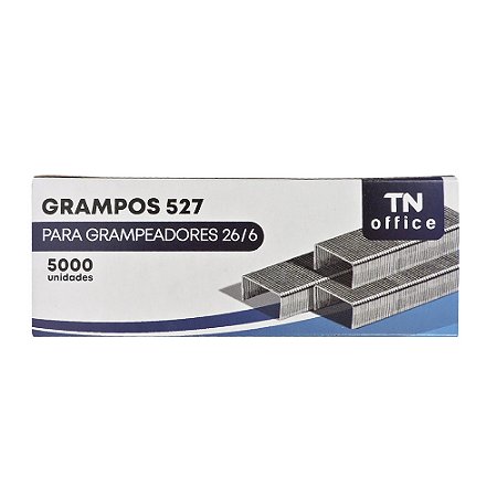 Grampo Galvanizado para Grampeador 26/6 - Caixa com 5000 Unidades