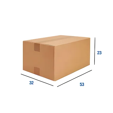 Caixa de Papelão N38 - 53 x 32 x 23