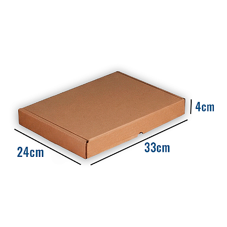 Caixa de Papelão N44 - 33 x 24 x 4
