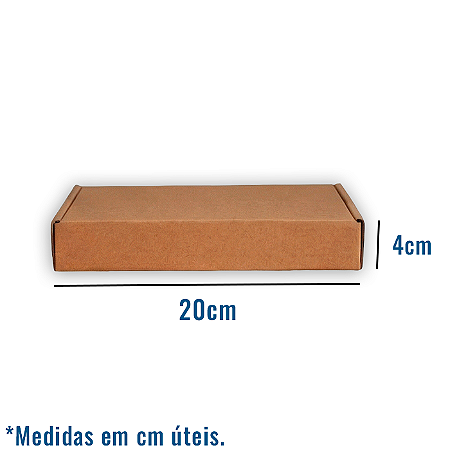 Caixa de Papelão N42 - 20 x 14 x 4