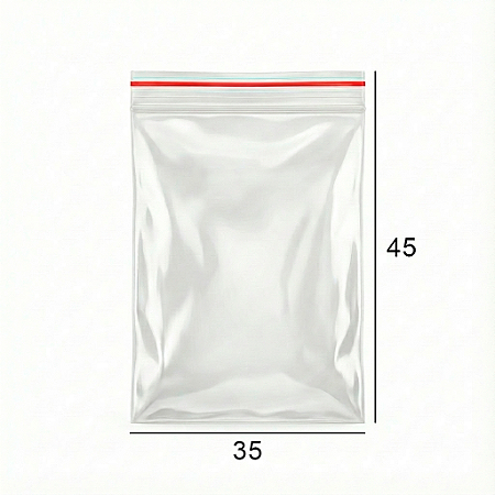 Saco Zip Lock 45 x 35 - N12