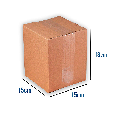 Caixa de Papelão N8 - 15 x 15 x 18