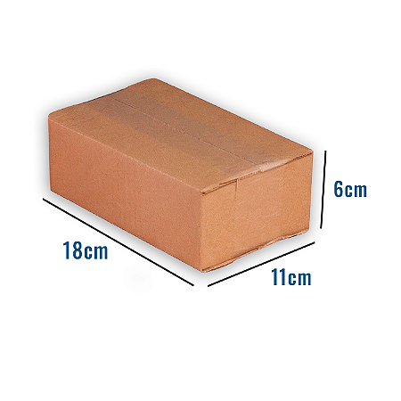 Caixa de Papelão N11 - 18 x 11 x 6