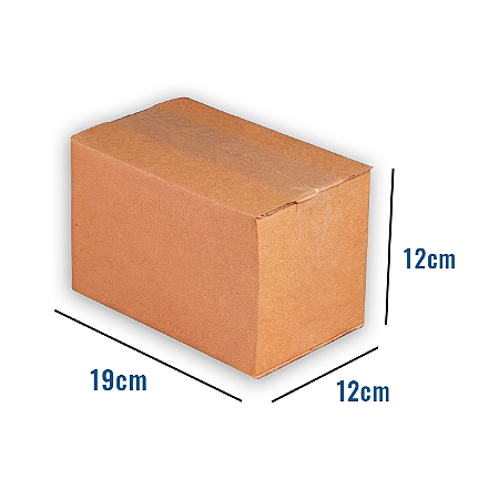 Caixa de Papelão N12 - 19 x 12 x 12