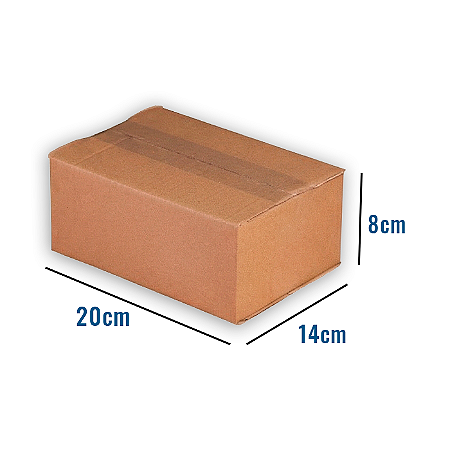 Caixa de Papelão N14 - 20 x 14 x 8