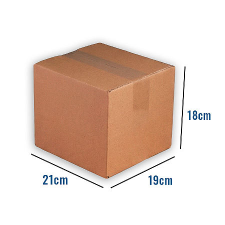 Caixa de Papelão N16 - 21 x 19 x 18