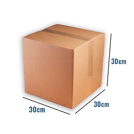Caixa de Papelão N19 - 30 x 30 x 30