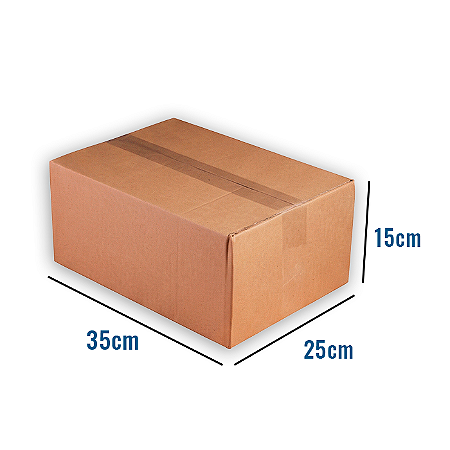 Caixa de Papelão N21 - 35 x 25 x 15