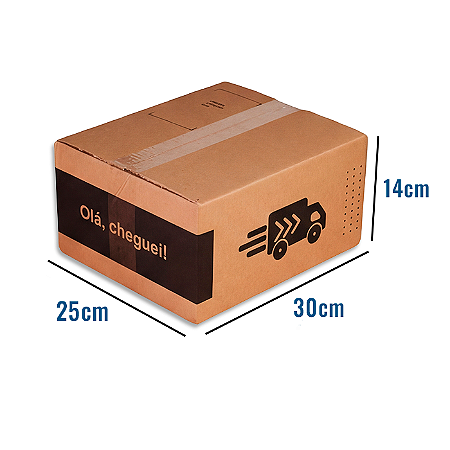 Caixa de Papelão Envios para E-Commerce e Marketplace - Tamanho P