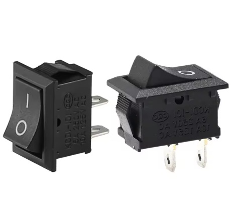 Mini Interruptor Botão On Off 2 Pinos 15x20mm 3A 250V - KCD1
