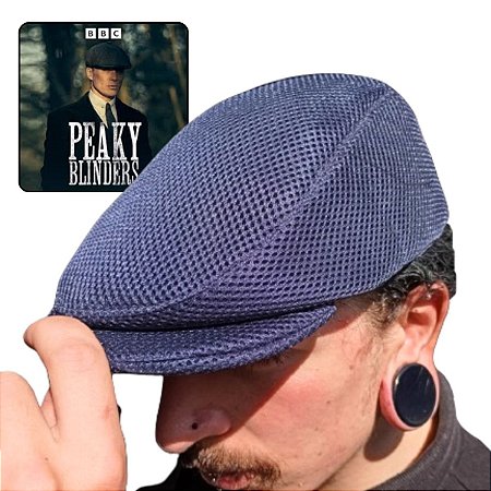 Boina Azul Marinho Estilo Peaky Blinders Artista Britânica