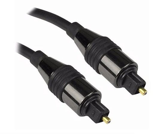 Cabo Optico Spdif Toslink 2M Para Dvd, Ps3, Home Theater