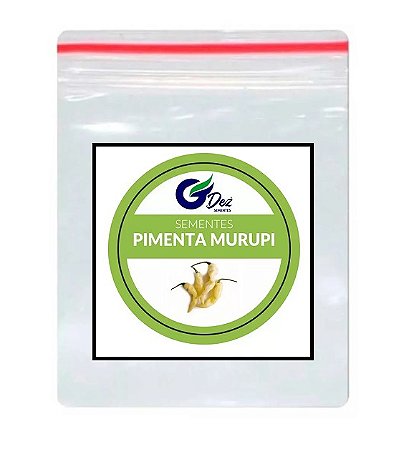Sementes De Pimenta Murupi 100 unidades