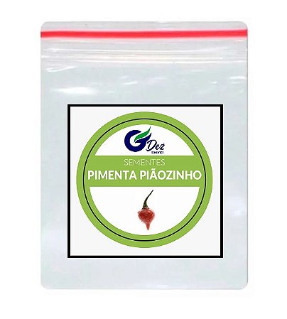 Sementes De Pimenta Piãozinho 100 unidades