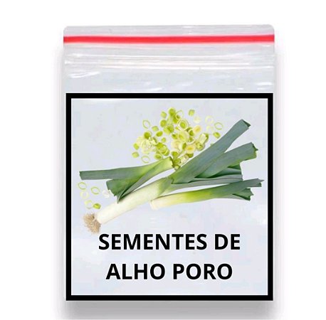 Sementes Alho Porro Gigante 150 unidades