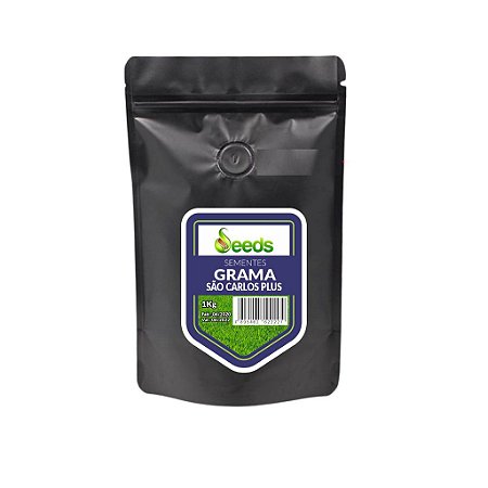 2 kg De Sementes Grama São Carlos Plus