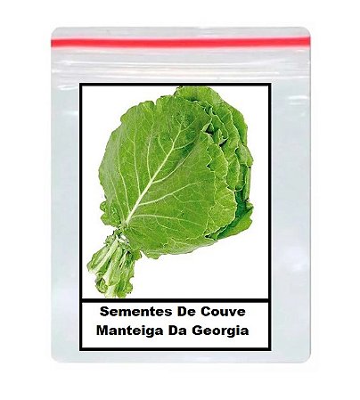 80 Sementes De Couve Manteiga Da Georgia