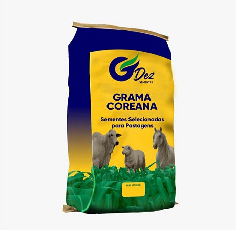 Semente De GRAMA COREANA 5 kg