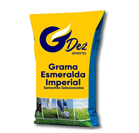 20 Kg Semente Grama Esmeralda Imperial