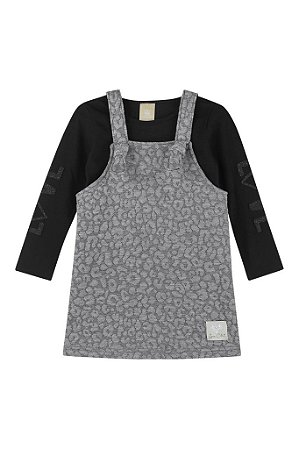 Vestido Infantil com Blusa