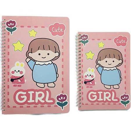 Caderno P A5 Girl