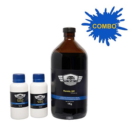 Combo Kit Refil de Verniz U.V Profissional