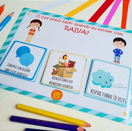 Quadro para momentos de raiva