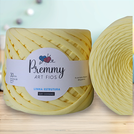 Fio de Malha Premium AMARELO BB- 30mm