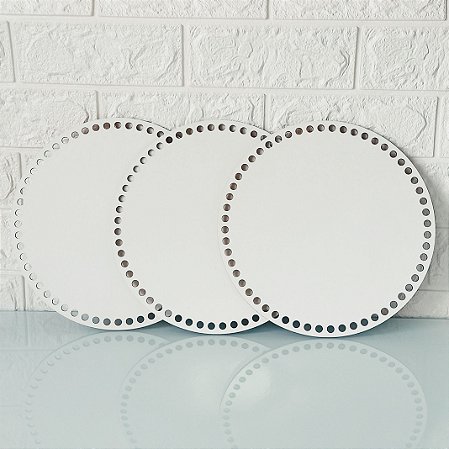 BASE CIRCULAR MDF (BRANCO)