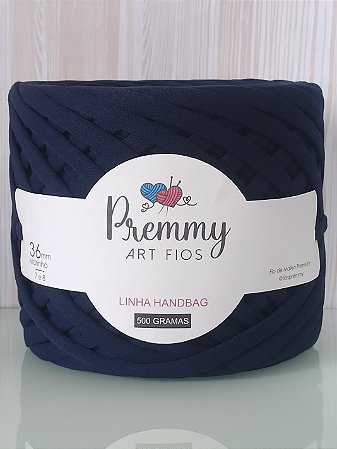 Fio de Malha para Crochê MARINHO 36mm