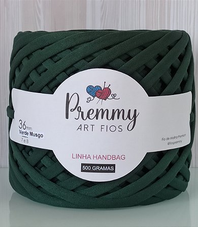 Fio de Malha para Crochê VERDE MUSGO 36mm