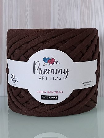 Fio de Malha para Bolsa MARROM 30mm