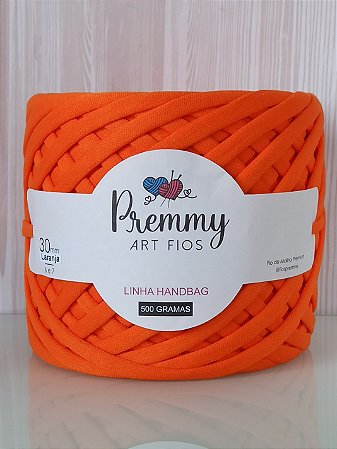 Fio de Malha para Bolsa LARANJA 30mm