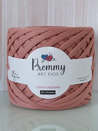 Fio de Malha para Bolsa ROSA CHÁ 30mm
