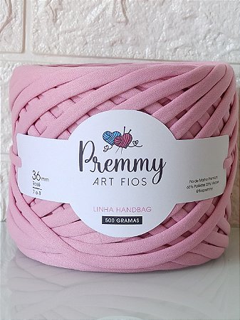 Fio de Malha para Crochê ROSÊ 36mm