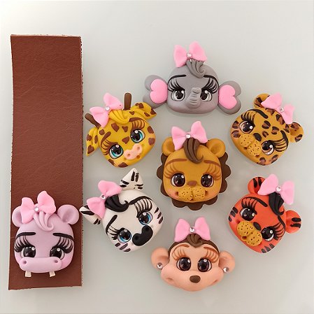 APLIQUES SAFARI E FAZENDINHA (8 peças)