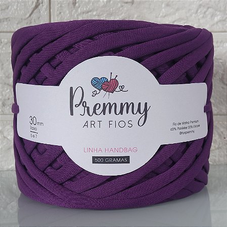 Fio de Malha para Bolsa ROXO 30mm