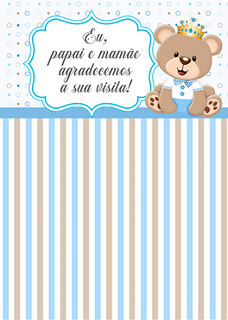 Card para Chaveiro BATIZADO E NASCIMENTO