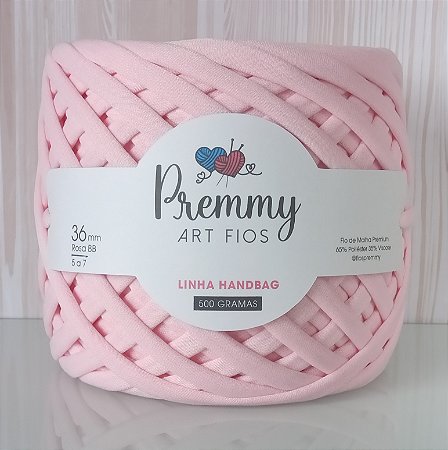 Fio de Malha para Crochê ROSA BB 36mm