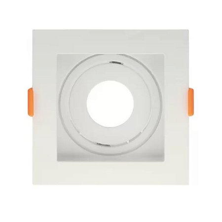 Embutido Spot Dicroica Mr16 Quadrado Recuado Taschibra