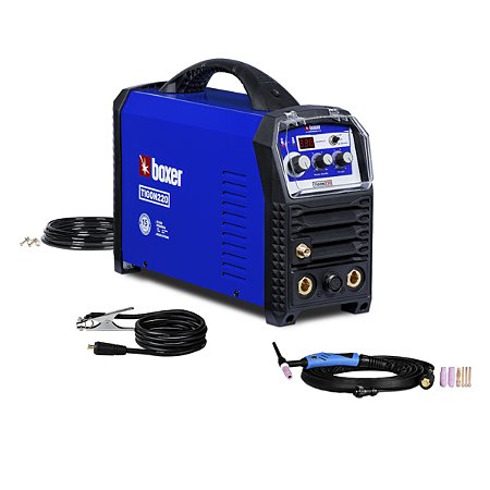 Máquina Inversora de Solda Tigon 220A Boxer Azul 220V