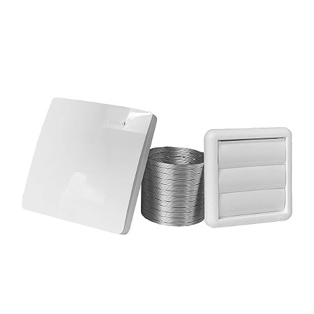 Exaustor Ventokit High Class 125mm C160 Renovador De Ar Fino