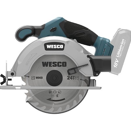 Serra Circular Sem Bateria 18V Wesco WS2408.9