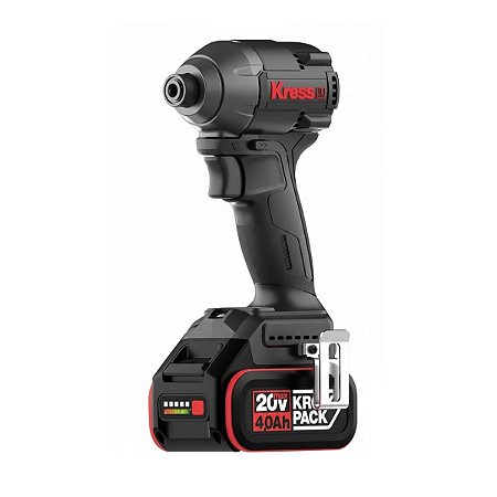 Kit Parafusadeira de Impacto Brushless Com Bateria Kress 230Nm KUB61.9