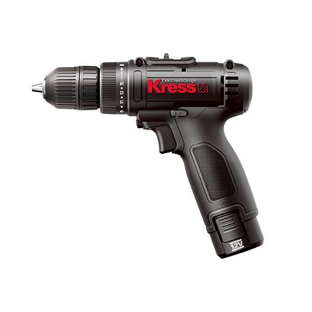 Parafusadeira Furadeira 12v A Bateria 10mm Kua02.1 Kress