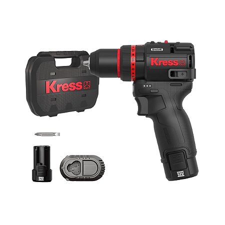 Furadeira de Impacto Brushless 10mm Kress 12V KH363