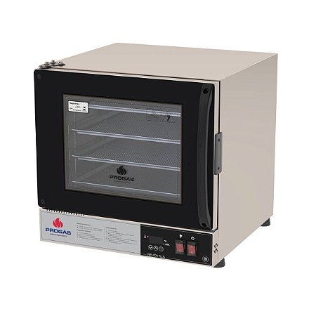 Forno Progás PRP-004 Plus Preto 220v 50-60hz Turbo Elétrico